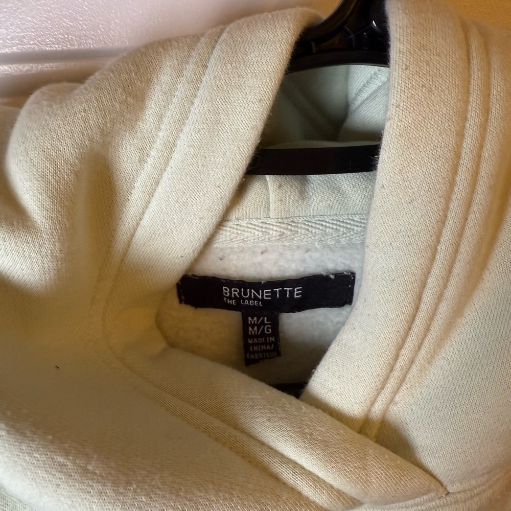 Brunette The Label Mint Green Hoodie - Picture 6 of 7